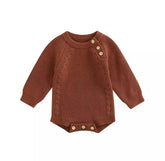 Maple Cotton Knitted Romper - Unisex.